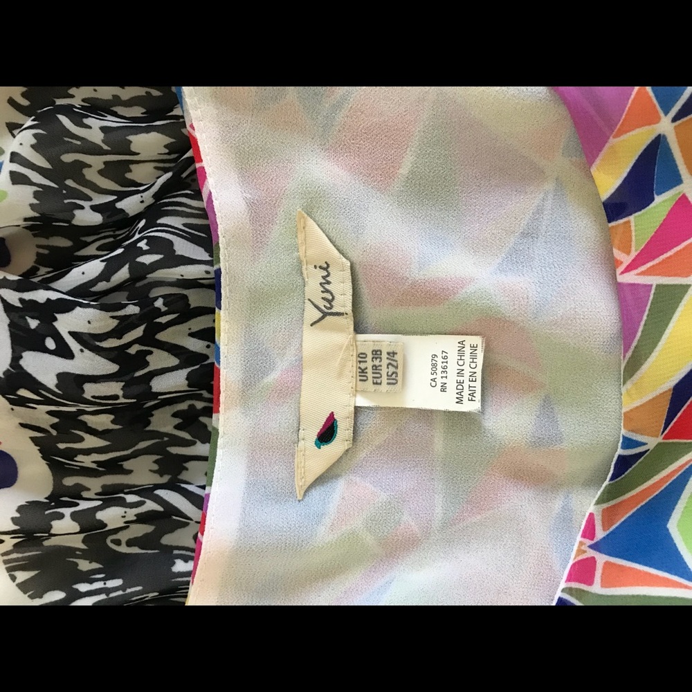 Multi Patterned Artist Dress - Picture 8 of 8